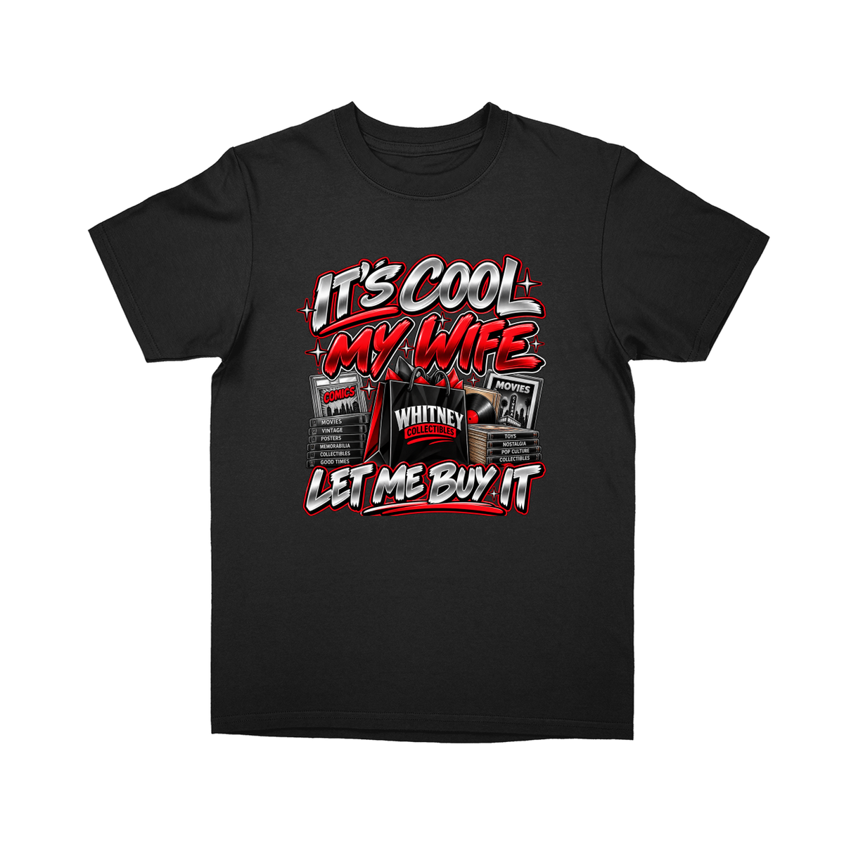Basic Youth T-shirt - Black - front