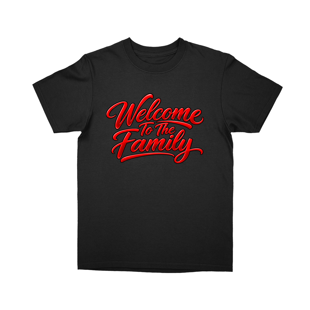 Basic Youth T-shirt - Black - front