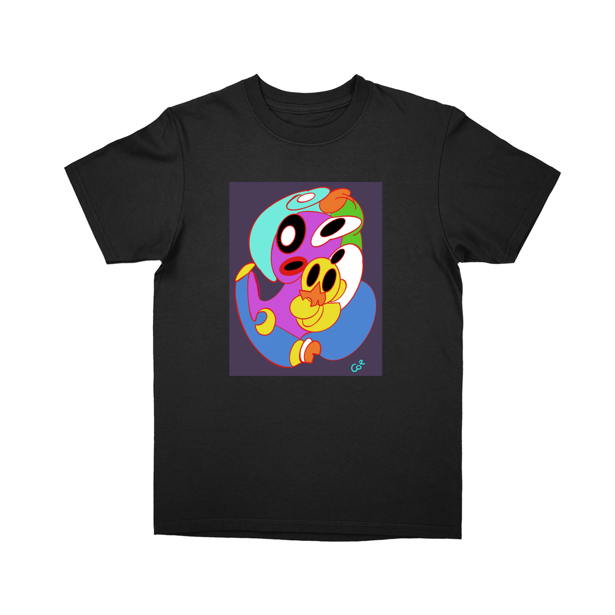 Basic Youth T-shirt - Black - front