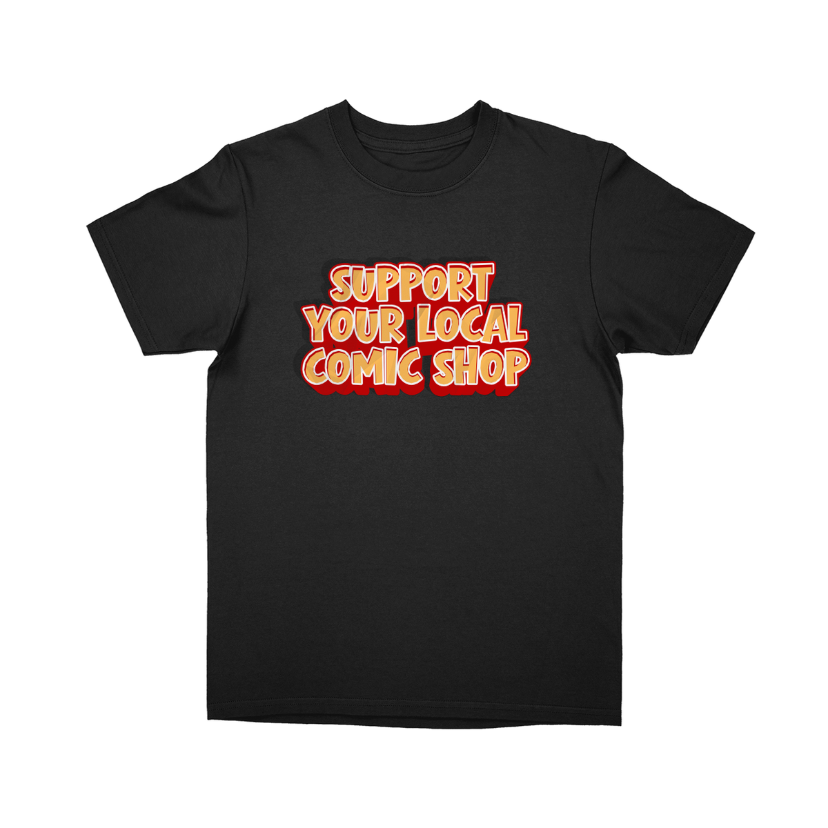 Basic Youth T-shirt - Black - front