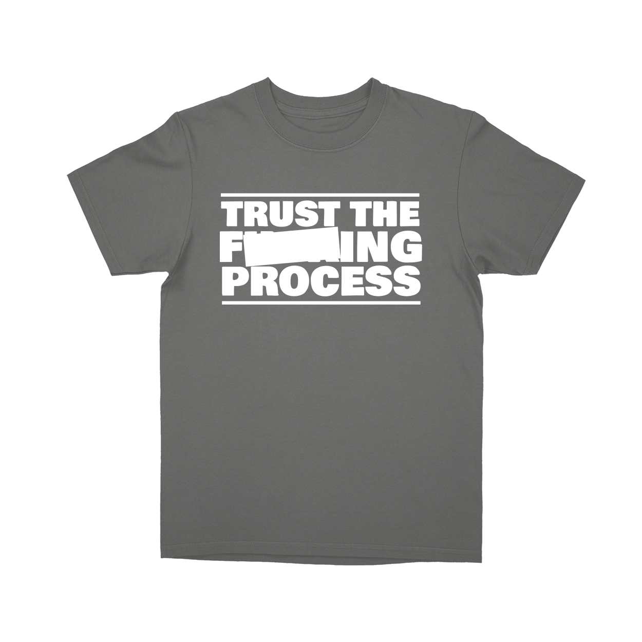 Basic Youth T-shirt - Charcoal - front