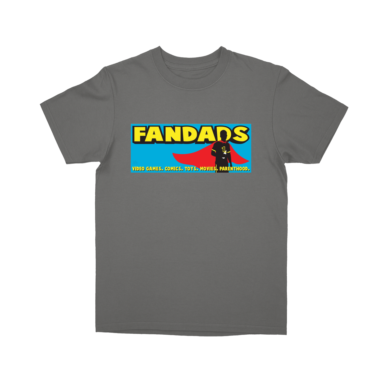 Basic Youth T-shirt - Charcoal - front