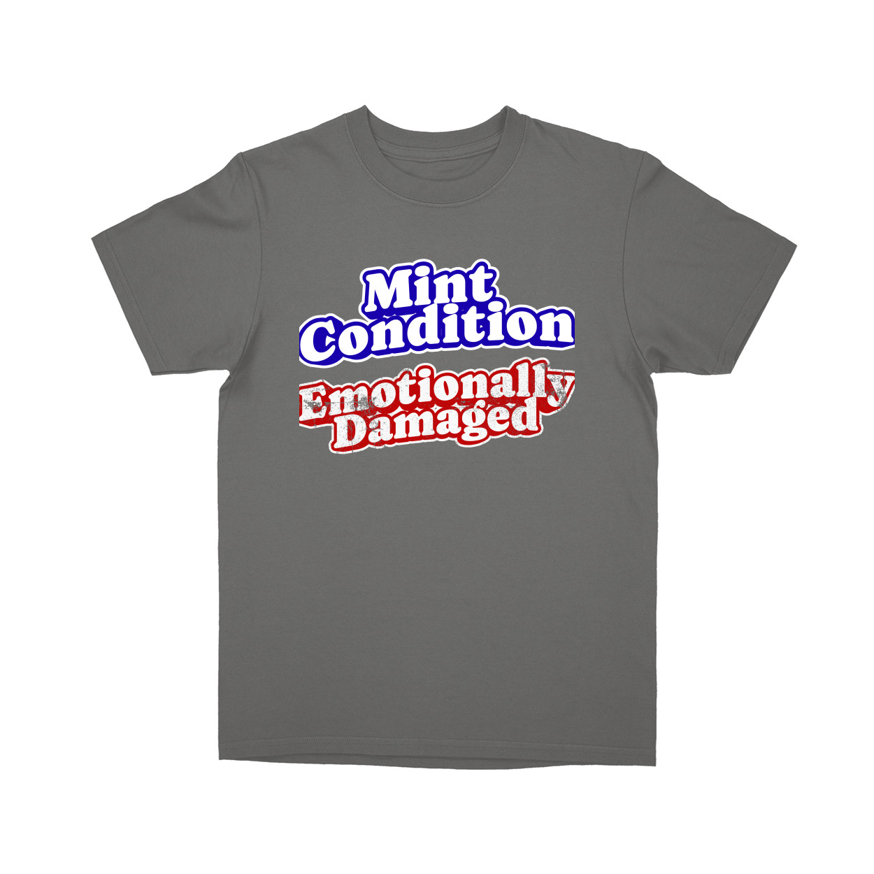 Basic Youth T-shirt - Charcoal - front
