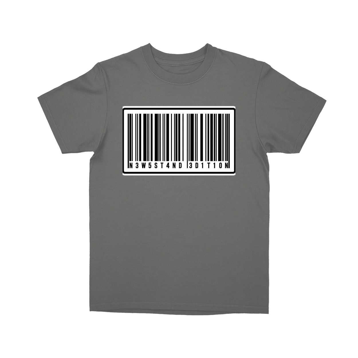 Basic Youth T-shirt - Charcoal - front