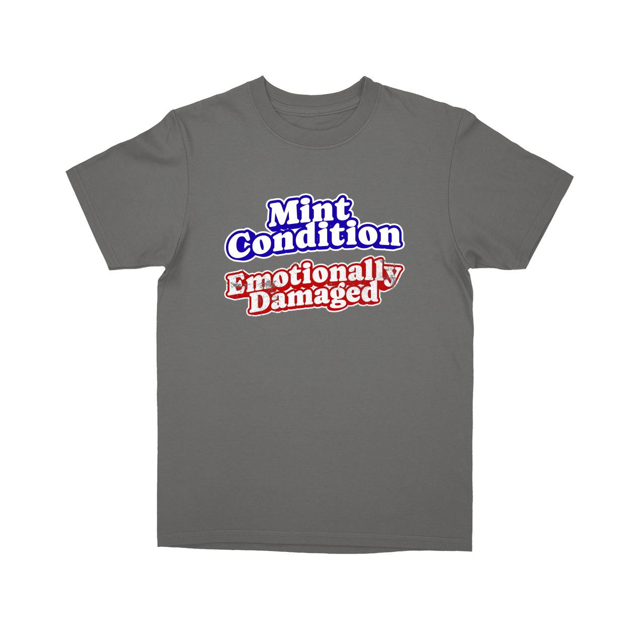 Basic Youth T-shirt - Charcoal - front