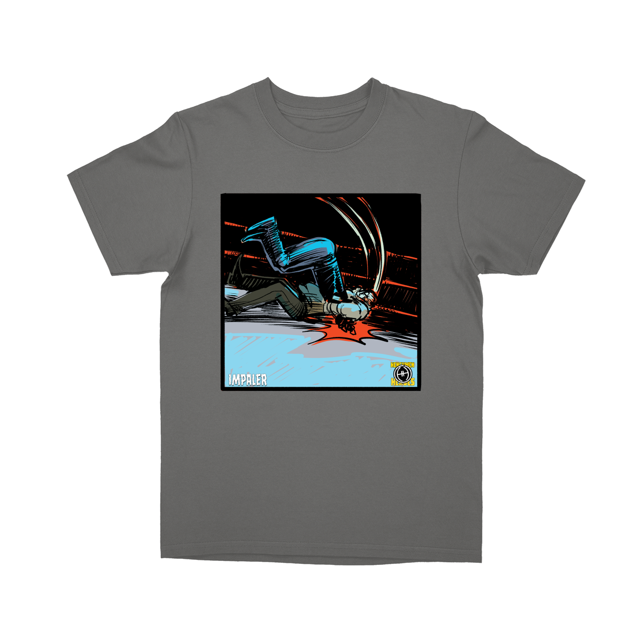 Basic Youth T-shirt - Charcoal - front