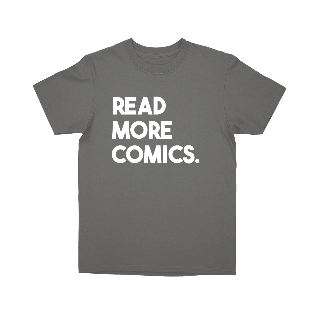 Basic Youth T-shirt - Charcoal - front
