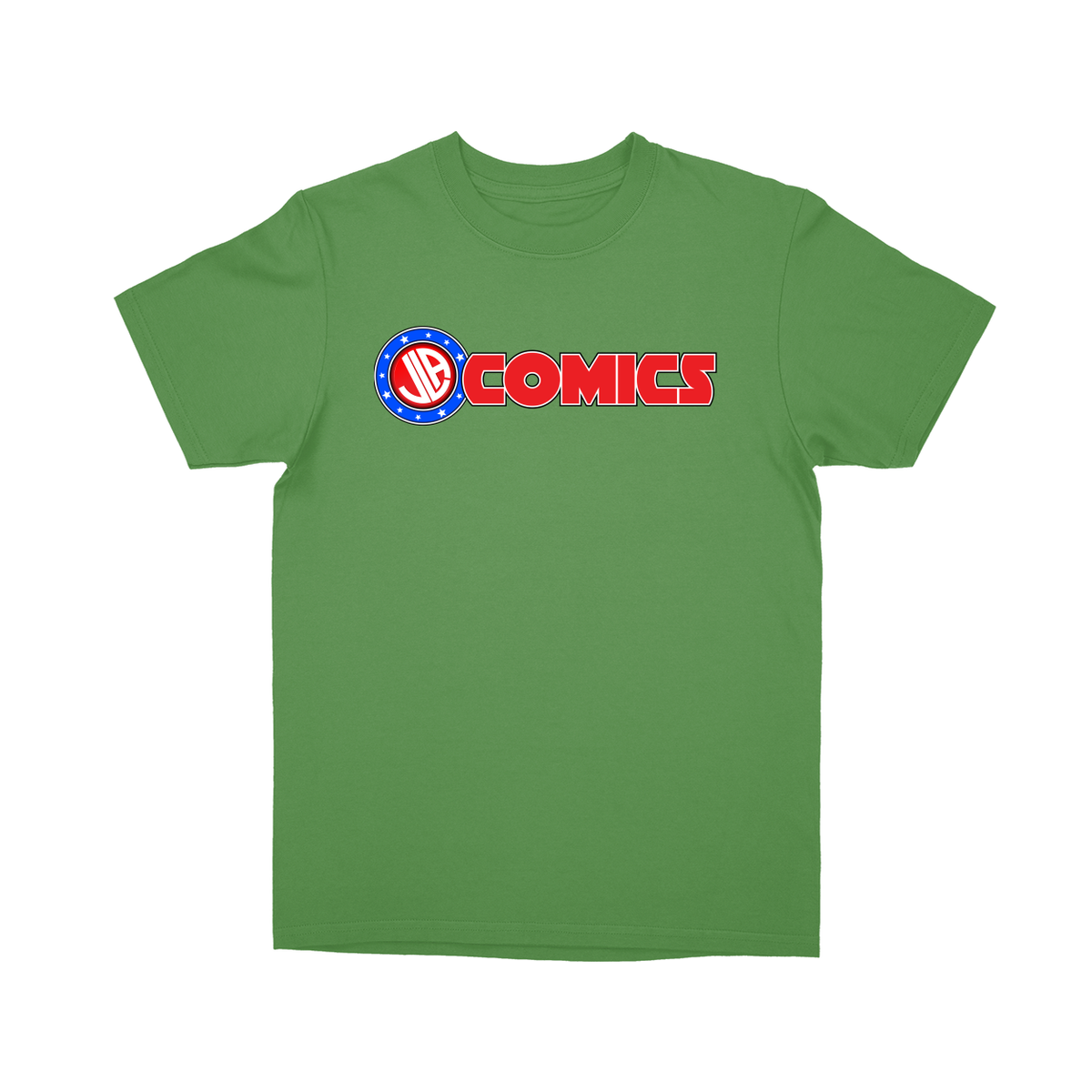 Basic Youth T-shirt - Green - front***Green|||Basic Youth T-shirt