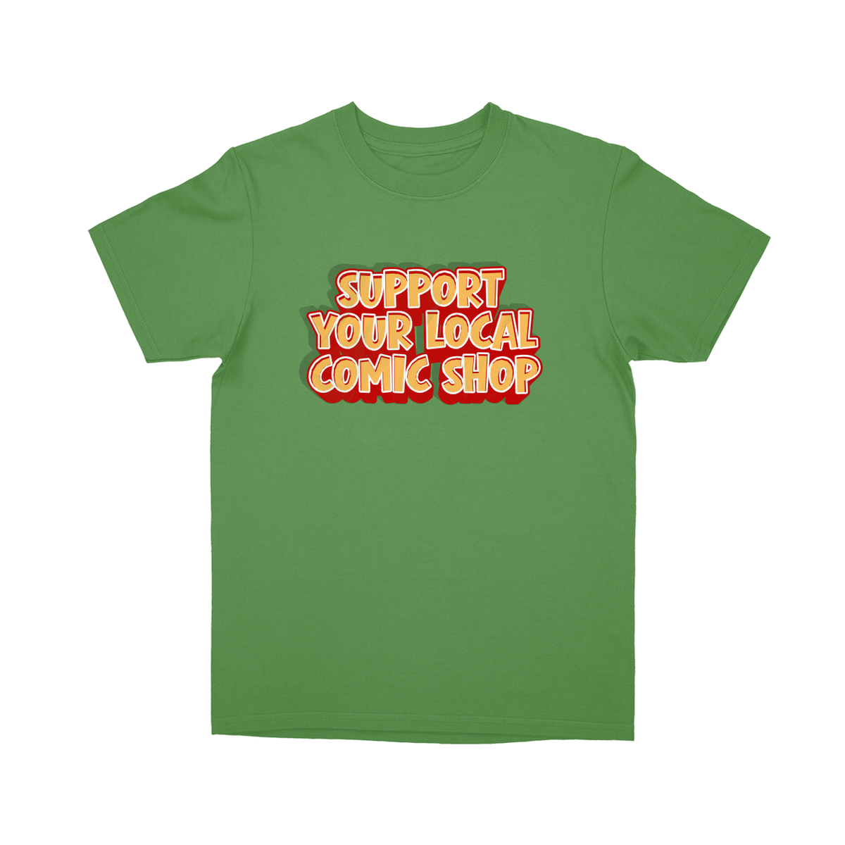 Basic Youth T-shirt - Green - front