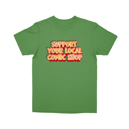 Basic Youth T-shirt - Green - front