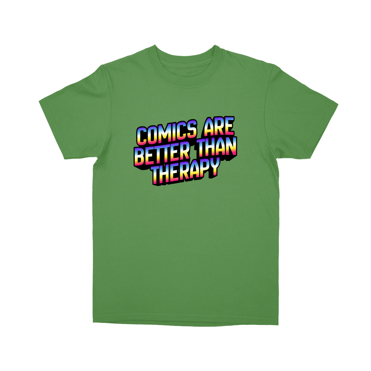 Basic Youth T-shirt - Green - front