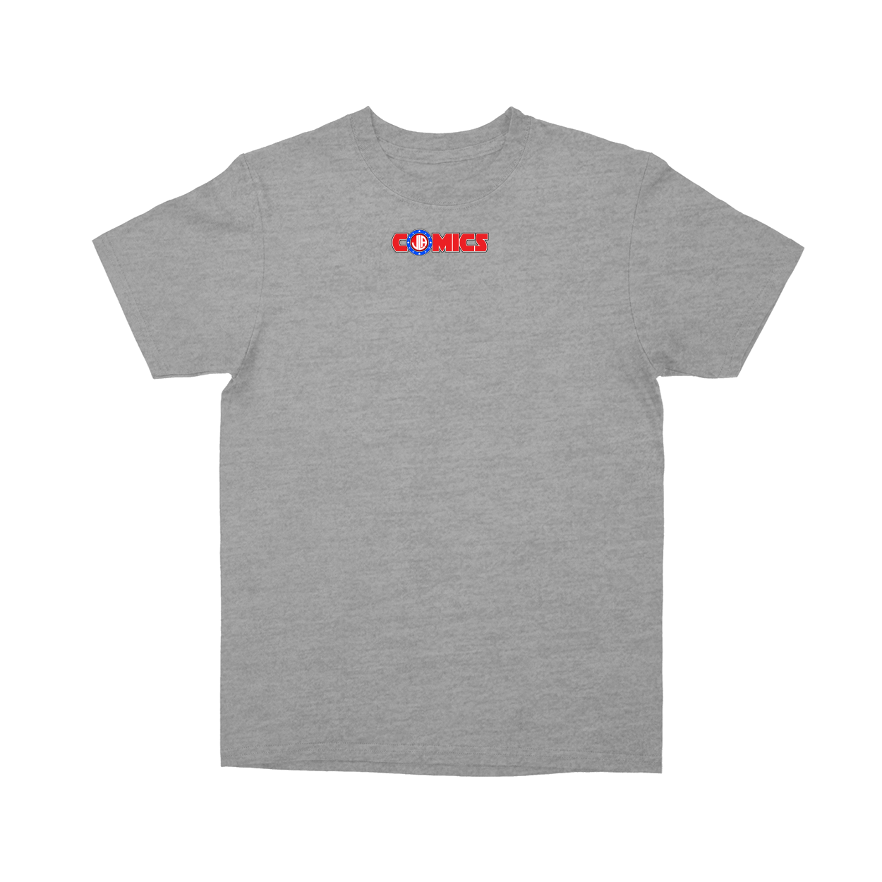 Basic Youth T-shirt - Heather Grey - back***Heather Grey|||Basic Youth T-shirt