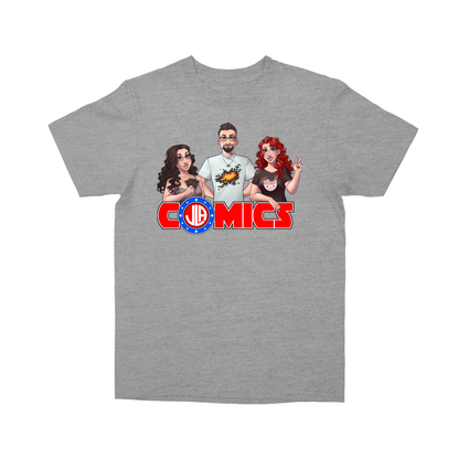 Basic Youth T-shirt - Heather Grey - back