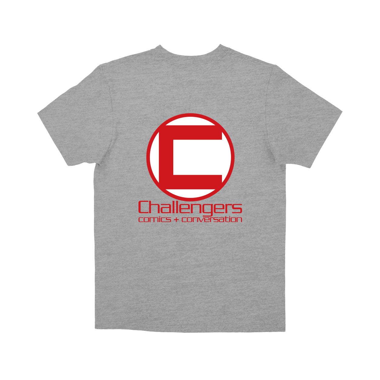 Basic Youth T-shirt - Heather Grey - front***Heather Grey|||Basic Youth T-shirt