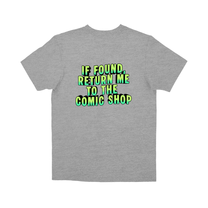 Basic Youth T-shirt - Heather Grey - front