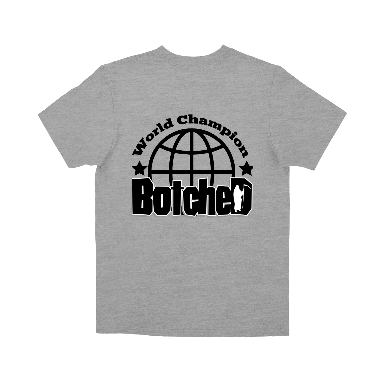 Basic Youth T-shirt - Heather Grey - front***Heather Grey|||Basic Youth T-shirt