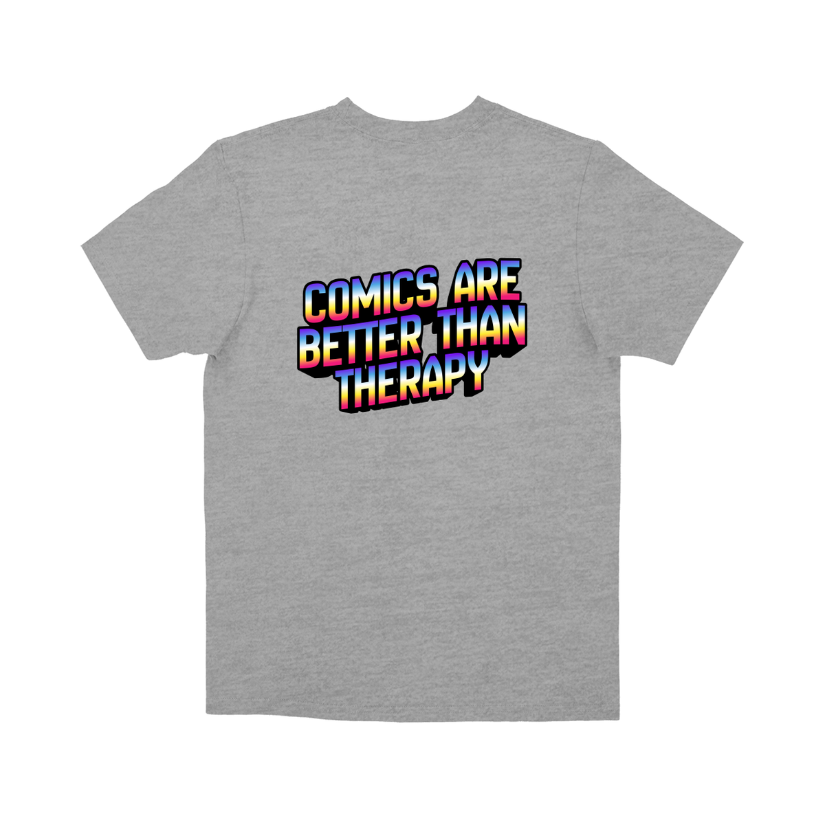 Basic Youth T-shirt - Heather Grey - front***Heather Grey|||Basic Youth T-shirt