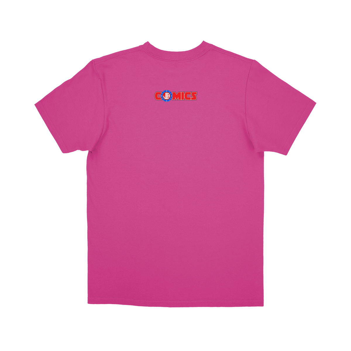 Basic Youth T-shirt - Hot Pink - back***Hot Pink|||Basic Youth T-shirt