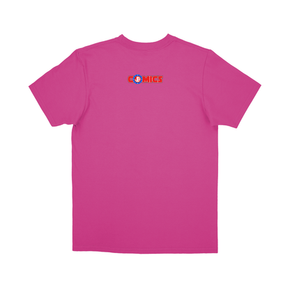Basic Youth T-shirt - Hot Pink - back