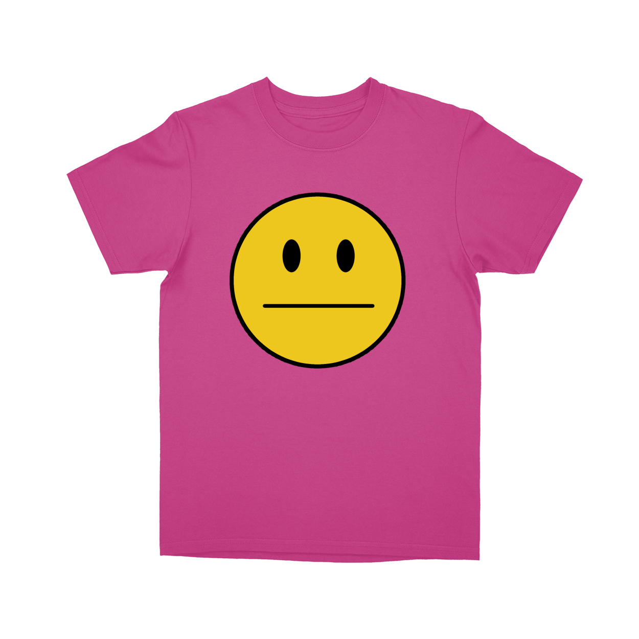Basic Youth T-shirt - Hot Pink - front