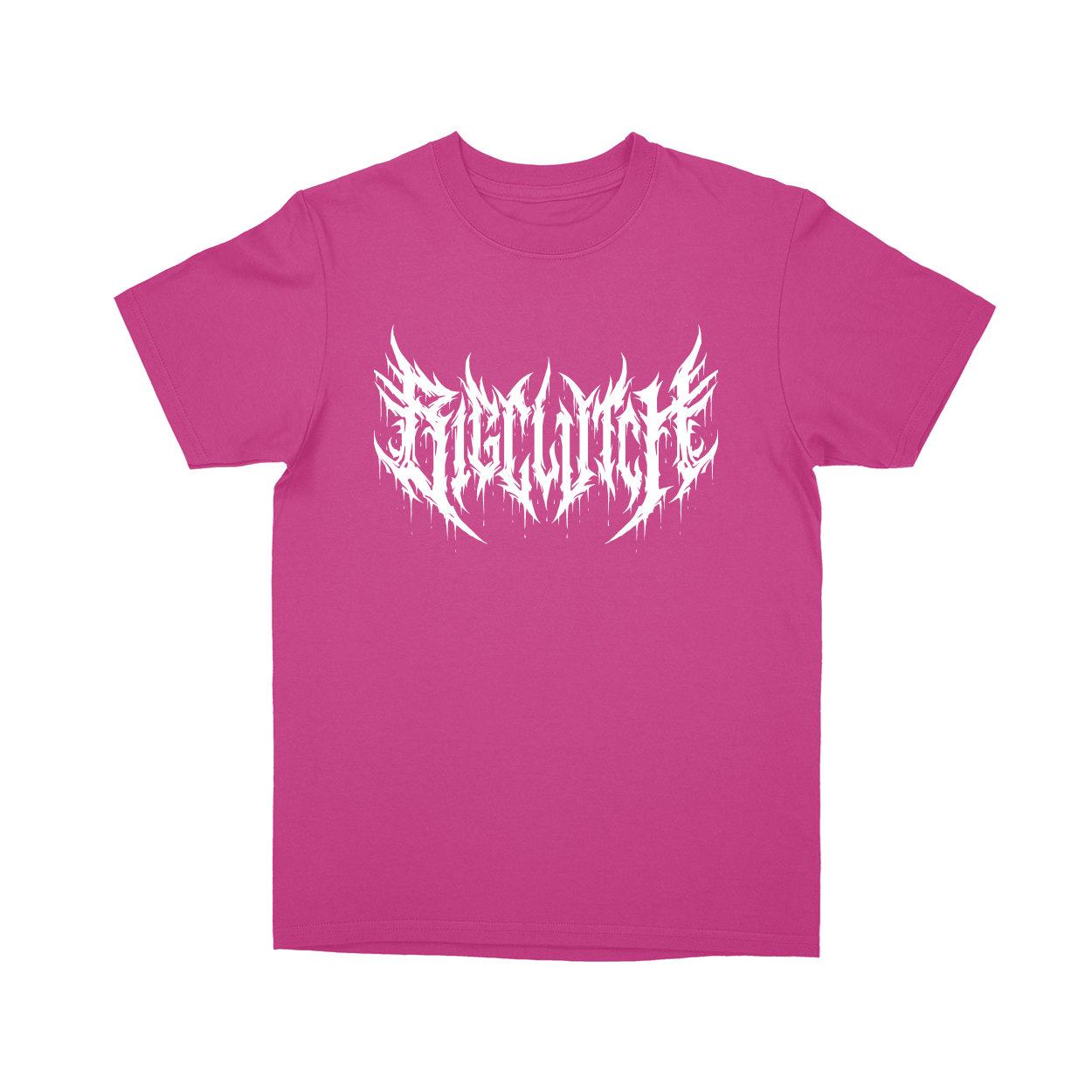 Basic Youth T-shirt - Hot Pink - front
