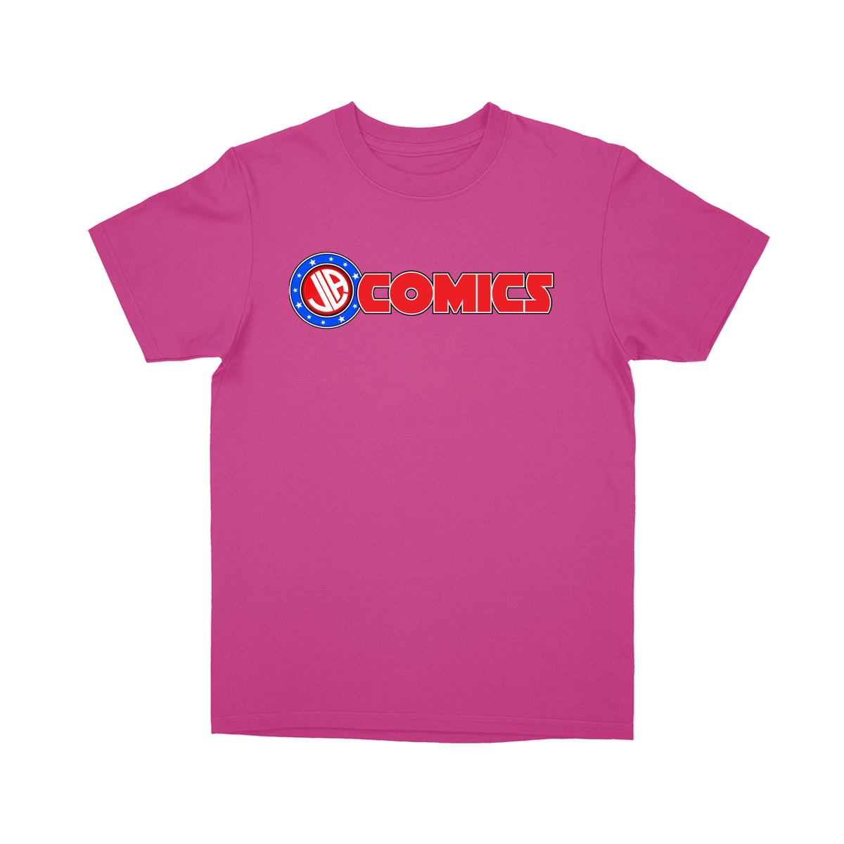 Basic Youth T-shirt - Hot Pink - front