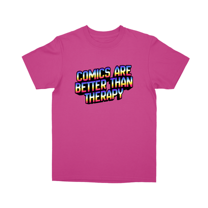 Basic Youth T-shirt - Hot Pink - front