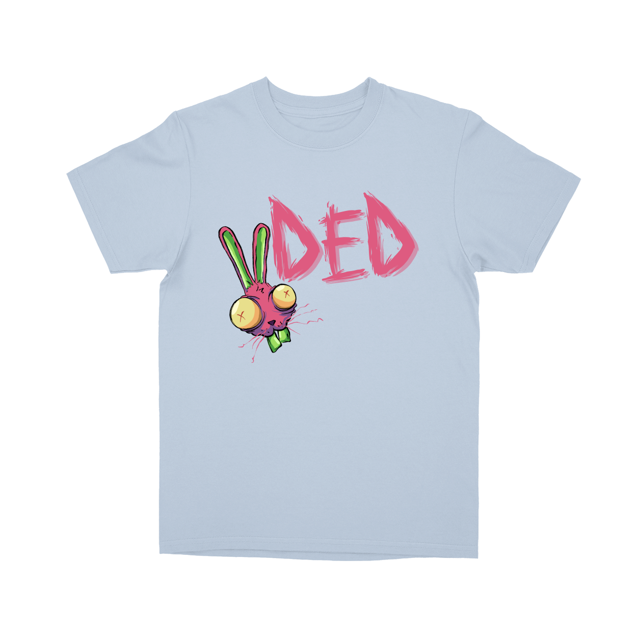 Basic Youth T-shirt - Light Blue - front***Light Blue|||Basic Youth T-shirt