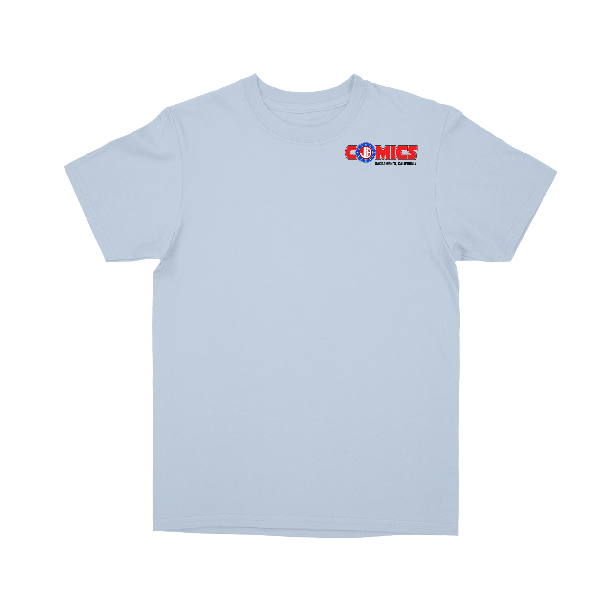 Basic Youth T-shirt - Light Blue - front
