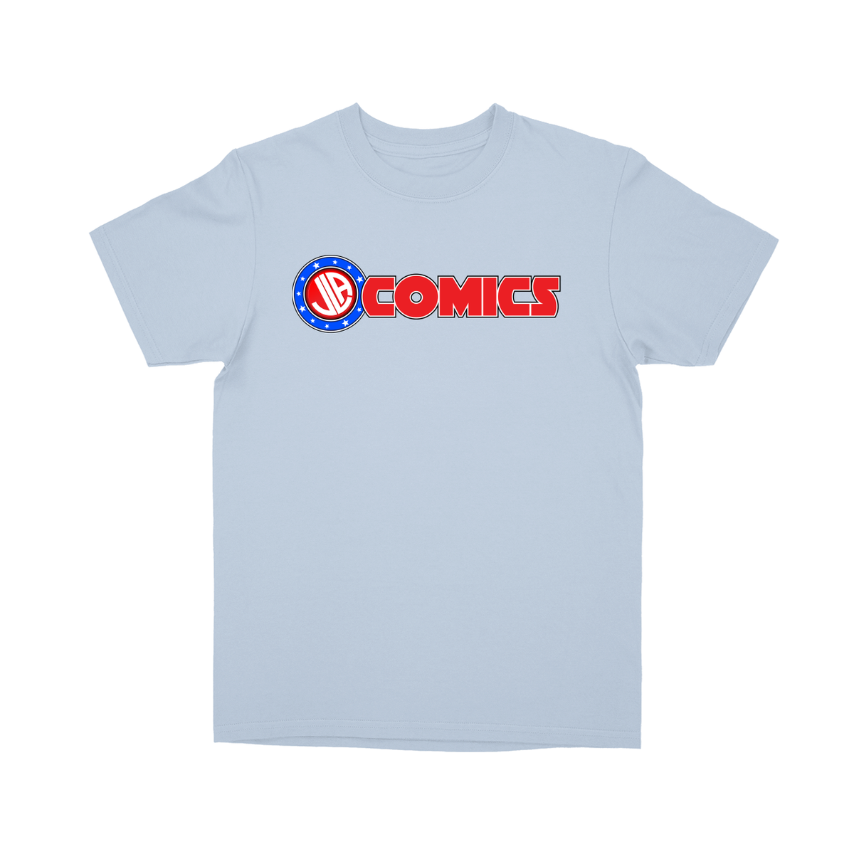 Basic Youth T-shirt - Light Blue - front***Light Blue|||Basic Youth T-shirt