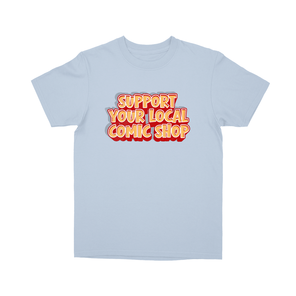 Basic Youth T-shirt - Light Blue - front