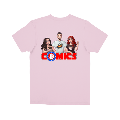 Basic Youth T-shirt - Light Pink - back