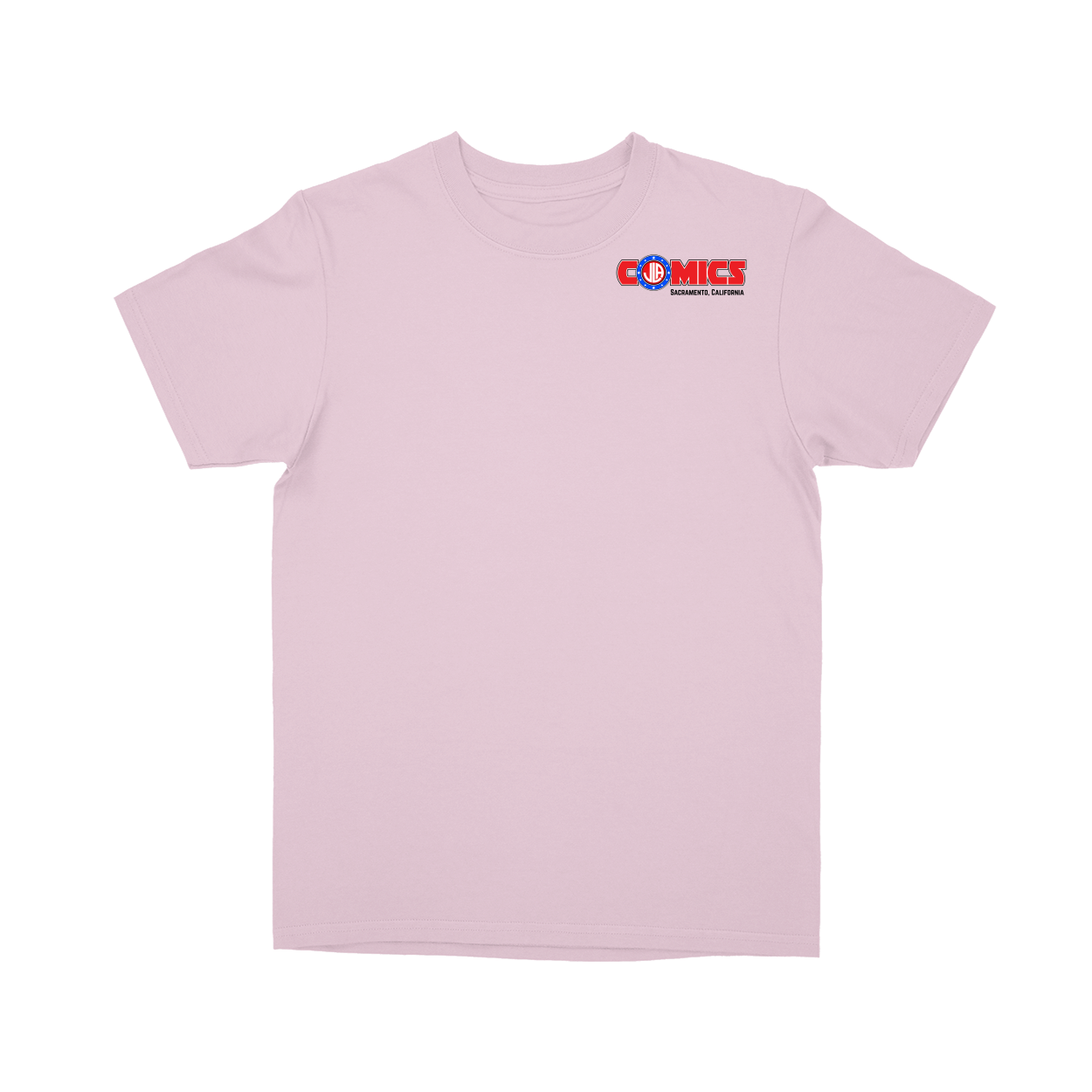 Basic Youth T-shirt - Light Pink - front