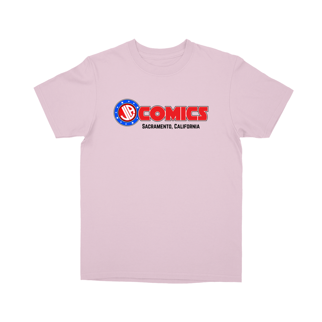 Basic Youth T-shirt - Light Pink - front