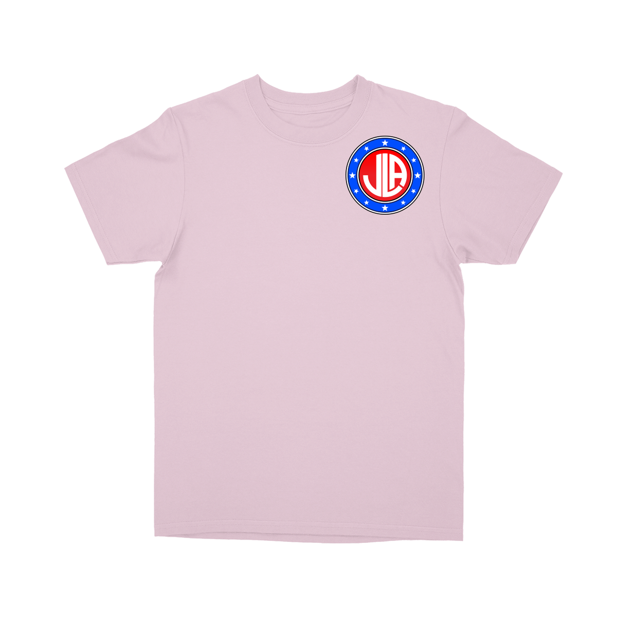 Basic Youth T-shirt - Light Pink - front***Light Pink|||Basic Youth T-shirt
