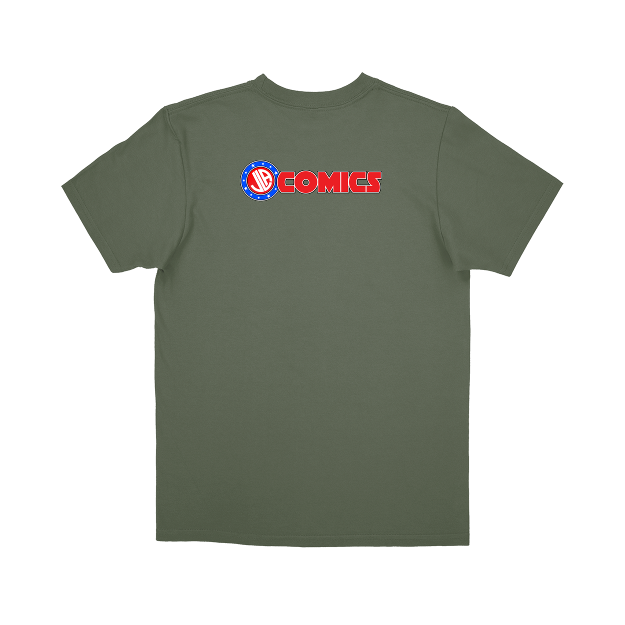 Basic Youth T-shirt - Military Green - back