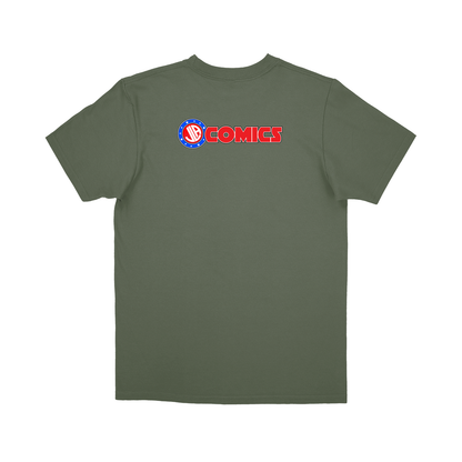 Basic Youth T-shirt - Military Green - back