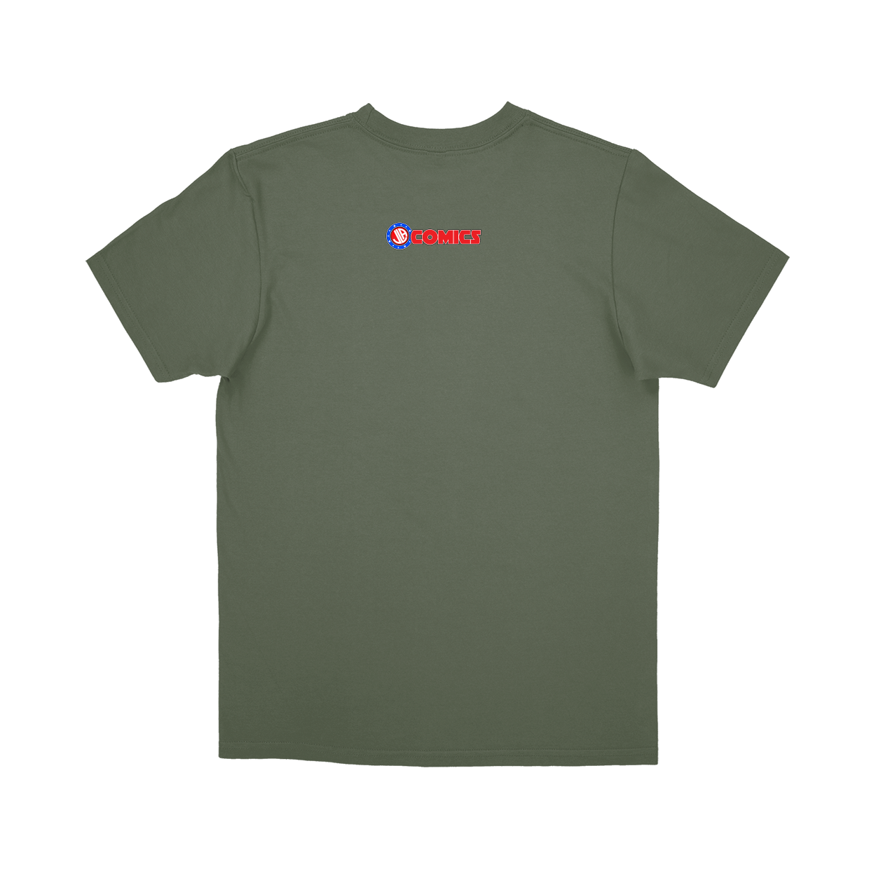 Basic Youth T-shirt - Military Green - back***Military Green|||Basic Youth T-shirt