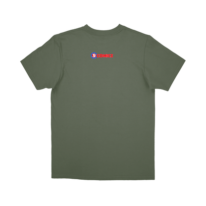 Basic Youth T-shirt - Military Green - back