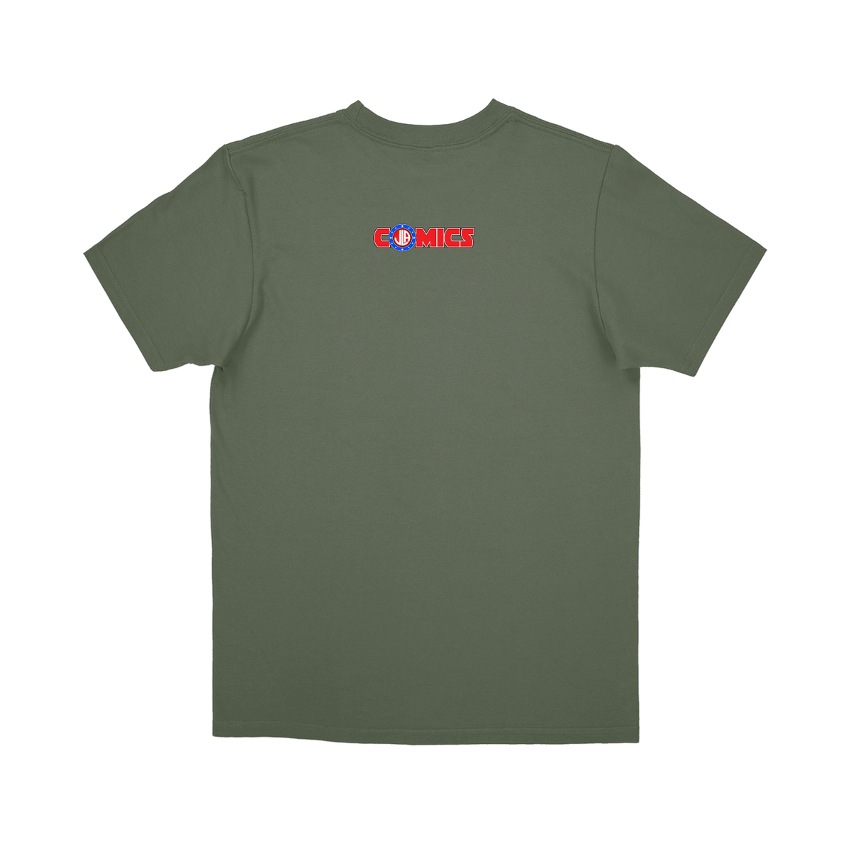 Basic Youth T-shirt - Military Green - back
