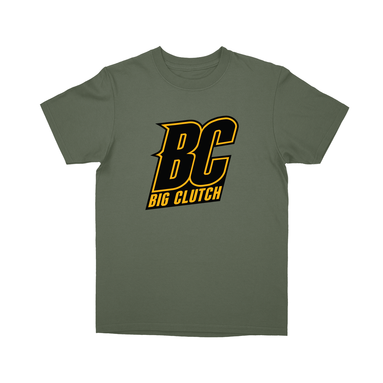 Basic Youth T-shirt - Military Green - front