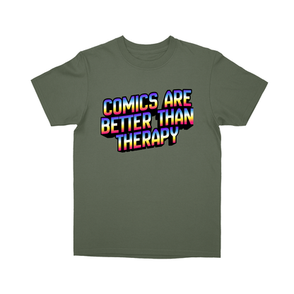 Basic Youth T-shirt - Military Green - front