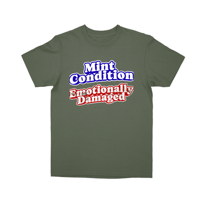 Basic Youth T-shirt - Military Green - front