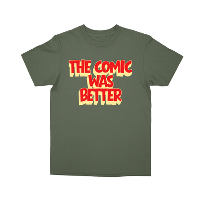 Basic Youth T-shirt - Military Green - front