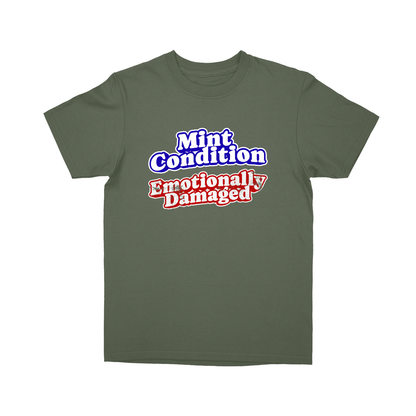 Basic Youth T-shirt - Military Green - front