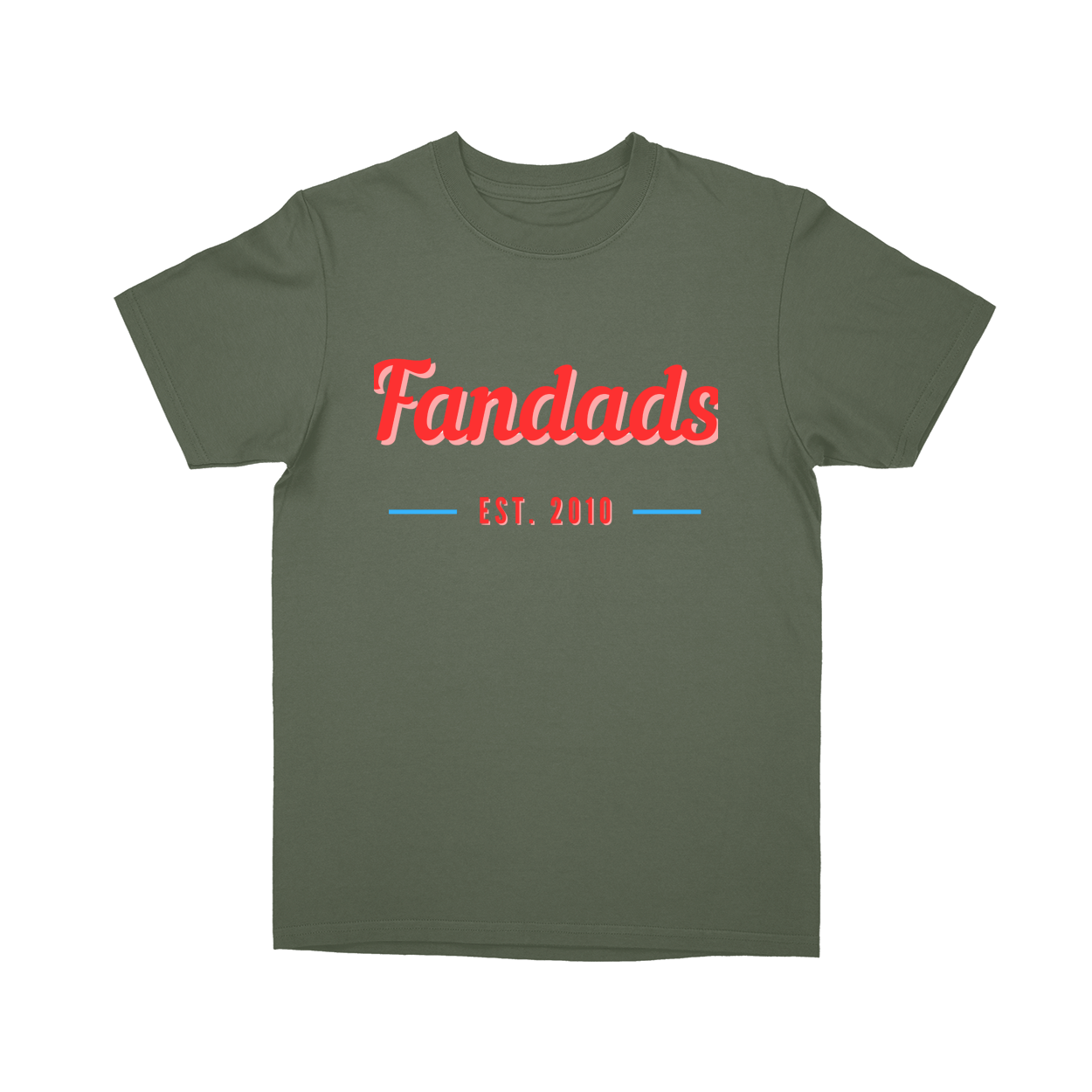 Basic Youth T-shirt - Military Green - front***Military Green|||Basic Youth T-shirt