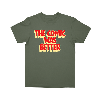 Basic Youth T-shirt - Military Green - front