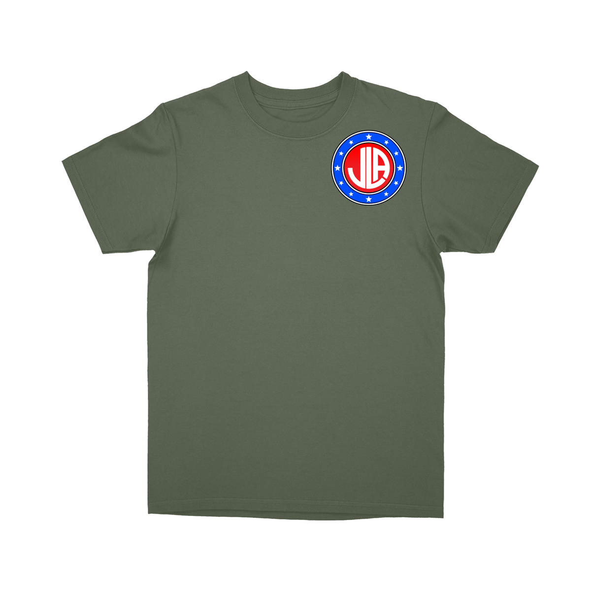 Basic Youth T-shirt - Military Green - front