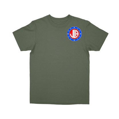 Basic Youth T-shirt - Military Green - front