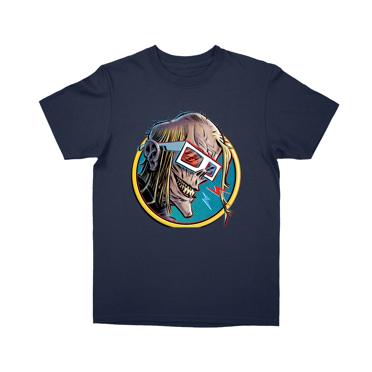 Basic Youth T-shirt - Navy - front